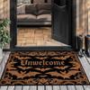 Gothic Style Festival Entrance Rug Crystal Velvet Kitchen Rug Unique Decorative Door Mat  Hallway