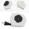 1,6 м Автоматически втягивающийся Power Reel Кабель 220 В Наружный Кемпинг Power Reel Кабель Телескопическая Коробка Линия Циферблат Для Активного Отдыха