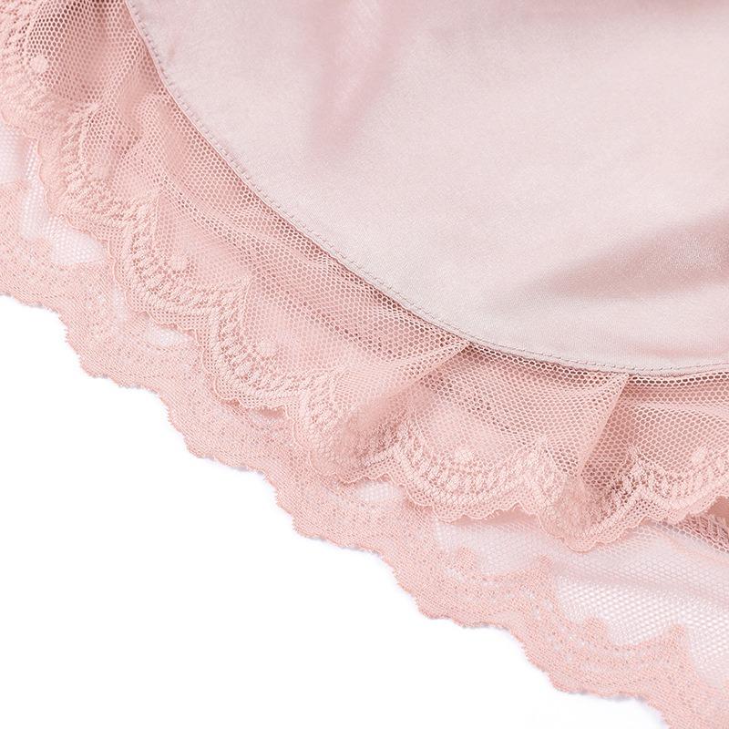 Summer Ice Silk Safety Pants Women Can Wear Loose and Thin Leggings Home Pants Without Rolling Lace