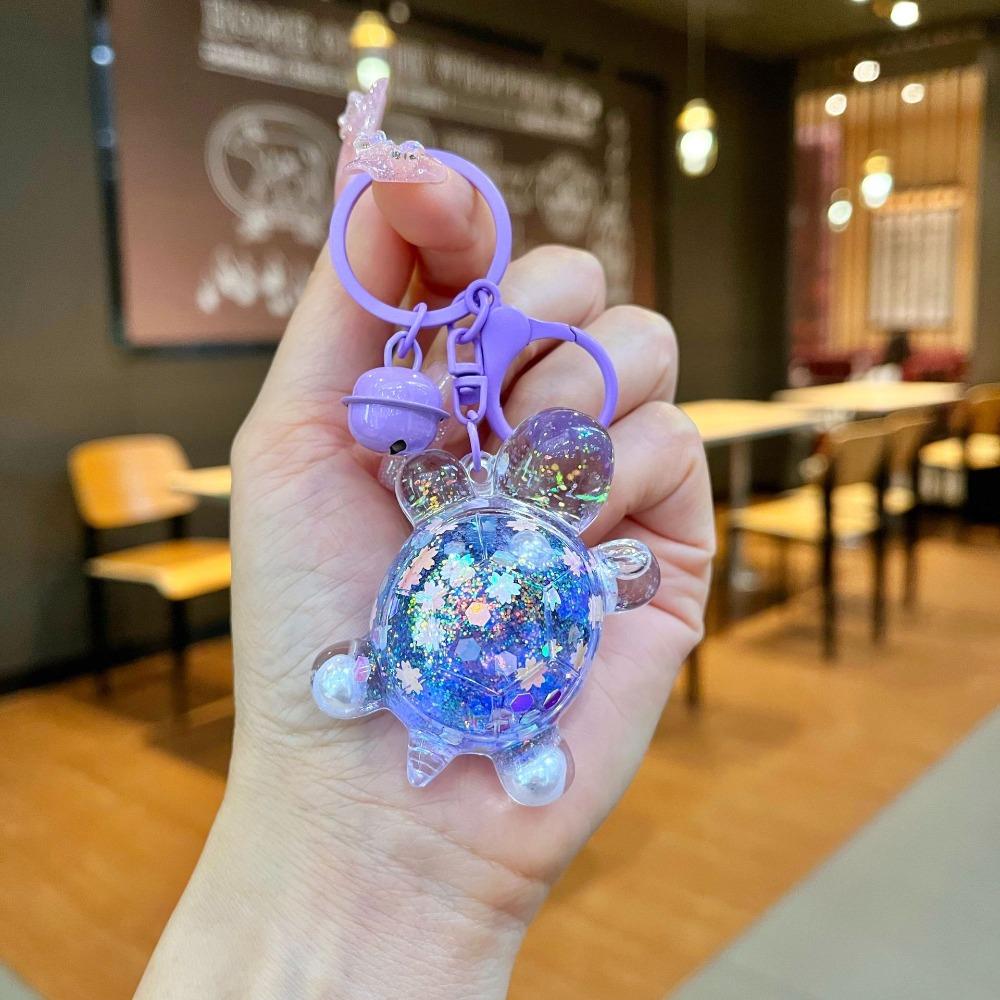 Прозрачные куклы-черепахи цвета конфет, светящиеся зыбучие пески, бутылка, украшение, пара