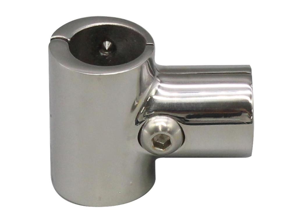 BMO JAPAN Детали для лодочных рельсов, Соединитель труб, Т-образный, Зажим 90°, Диаметр 25 мм, 30E0119