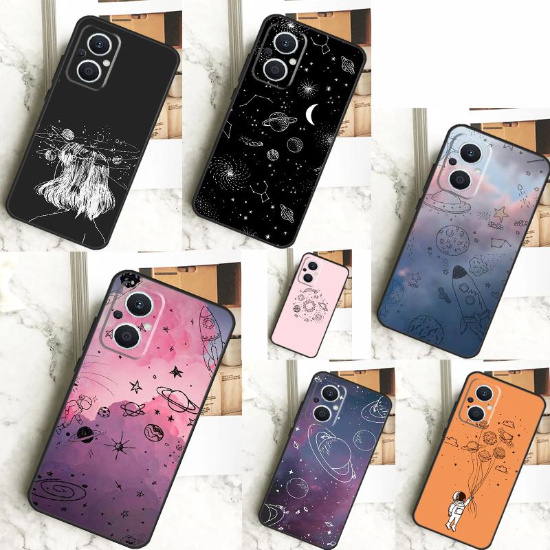 Эстетичный чехол Планета для OPPO Reno 10 Pro 11 F 4 6 7 8 5 Lite 4Z 5Z 8T OPPO Find X6 Pro X5 X2 X3 Lite