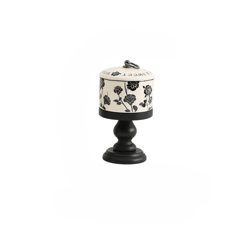 Одри Хепберн Роза Высокий стакан для пудинга, десерта, керамический подсвечник, креманка для мороженого