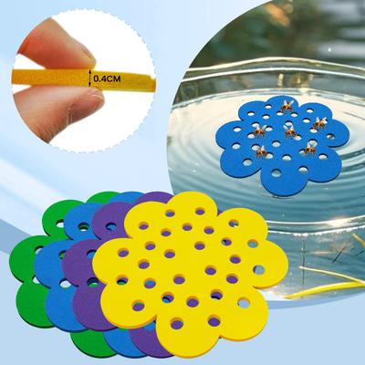 Плавающий Остров Пчел Пчела Бабочка Питьевая Станция Поднос Насекомое Поилка Садовые Украшения Для Улицы