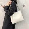 Fashion Leather Tote Bag for Women Tend Female Simple Large High Capacity Shoulder Side Bag Handbags and Purses