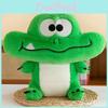 Плюшевая игрушка крокодил для детей, мягкая набивная кукла с набивкой из ПП хлопка, для подарка на день рождения