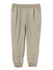 Beams Heart Linen Blend Dry Touch Jog Size M Women's Pants, Olive,