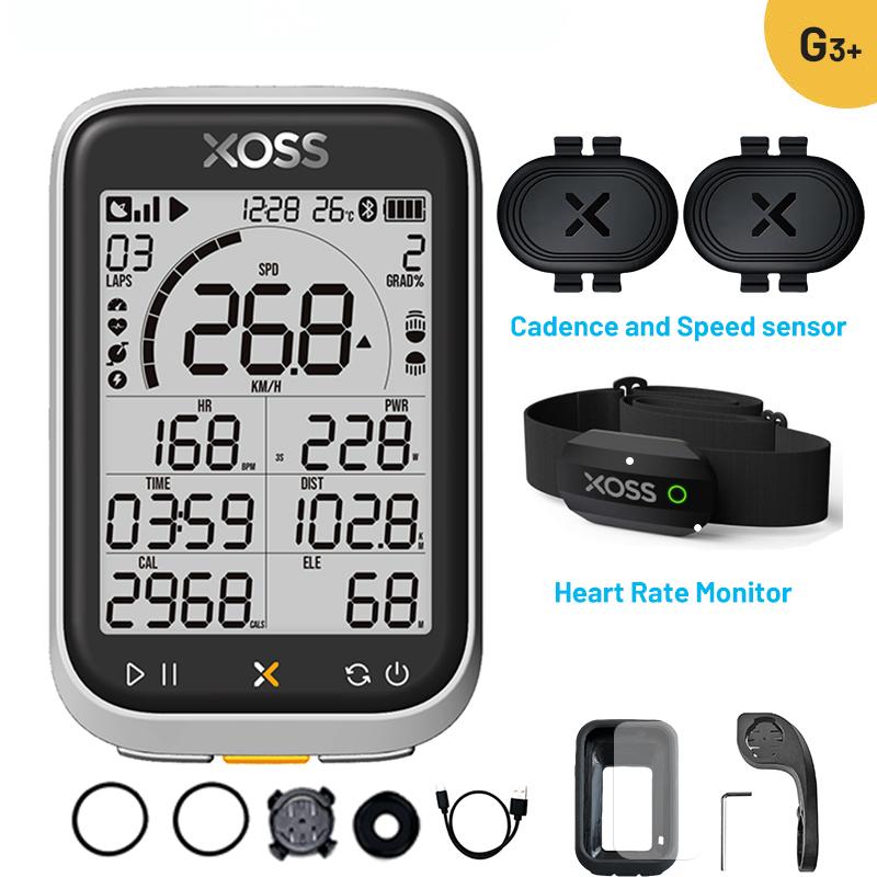 XOSS g3 g3Plus Велокомпьютер Беспроводной GPS Спидометр для Велосипеда Дорожный Велосипед MTB Водонепроницаемый ANT+ Каденс Скорость Умный Велокомпьютер