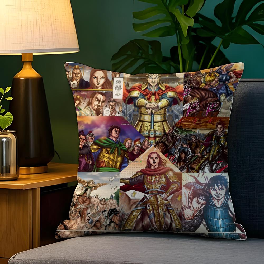 Comic Cartoon Kingdom KKingudamu Pillow Case Natural Linen Pillow Case DoubleSided Decor Sofa Pillowcase Home Decor