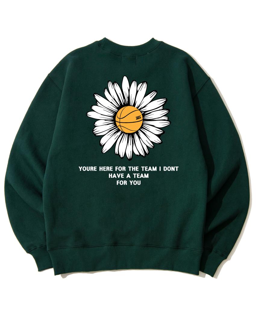 TRIPSHION Big Daisy Logo Crew Neck - 9 Colors (B Type)