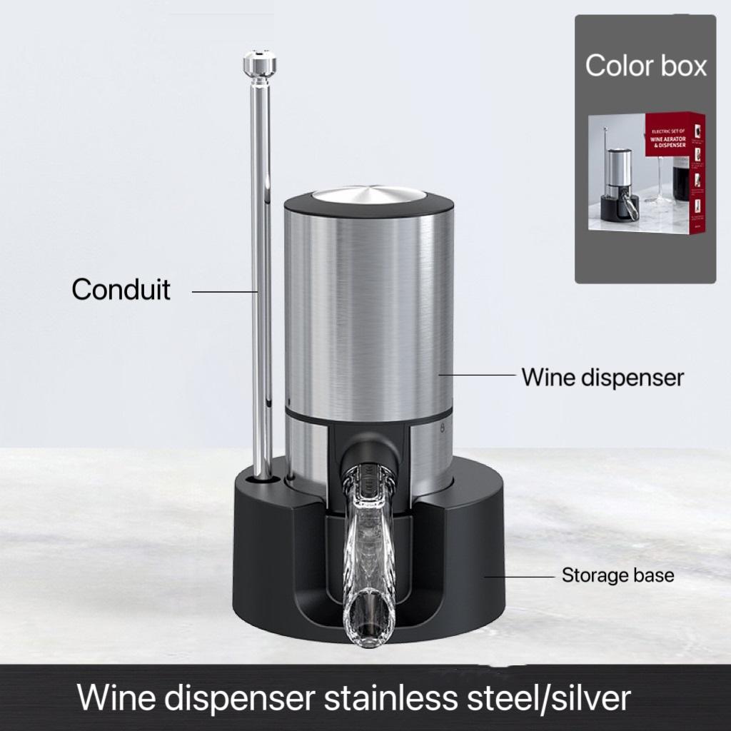 USB Electric Decanter Intelligent Red Wine Electric Decanter Easy To Clean Pneumatic Electric Decanter Creative Wine Dispenser