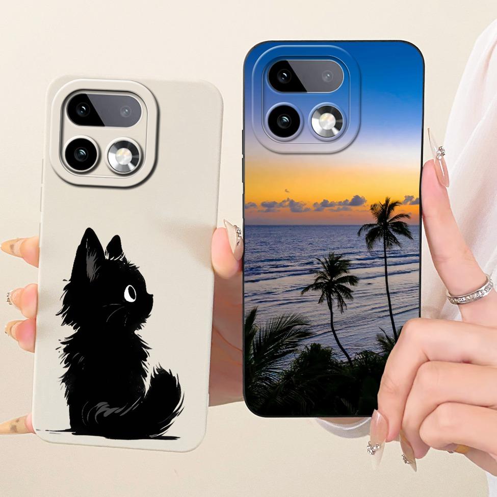 Для Realme 16 Pro Чехол Силиконовый Роскошный Модный Кавайный Милый Расписной Ударопрочный Чехол Для Телефона Для Realme RMX5121 RMX5120