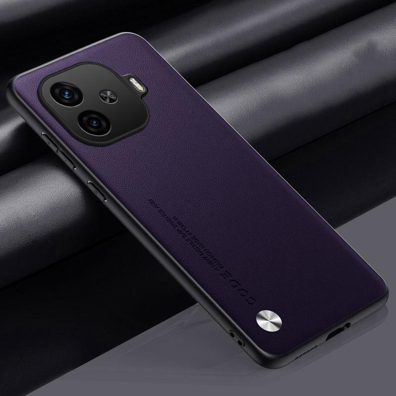 Роскошный чехол из искусственной кожи для Vivo iQOO Z9 Turbo, силиконовый противоударный защитный чехол для телефона Vivo iQOO Z9 Z9X 5G iQOOZ9 X