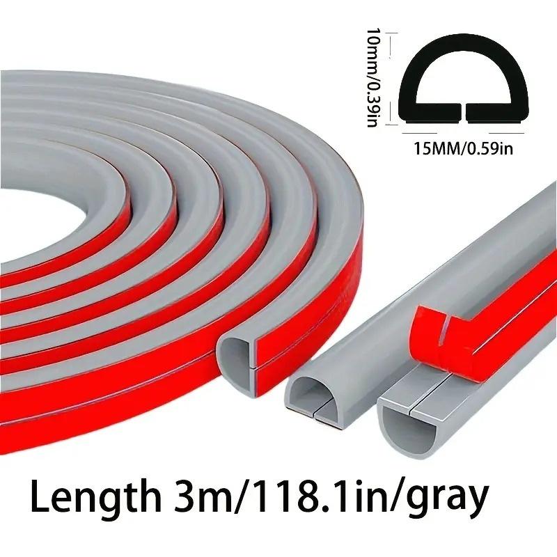 3 метра 15 мм трапециевидный кабельный канал проволочная сетка маскировка кабеля открытая установка самоклеящийся нескользящий невидимый мягкий кабельный канал