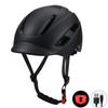 Integrated Urban Commuter Cycling Helmet Road Mountain Bikes With USB Port White Red Black Blue Grey Green