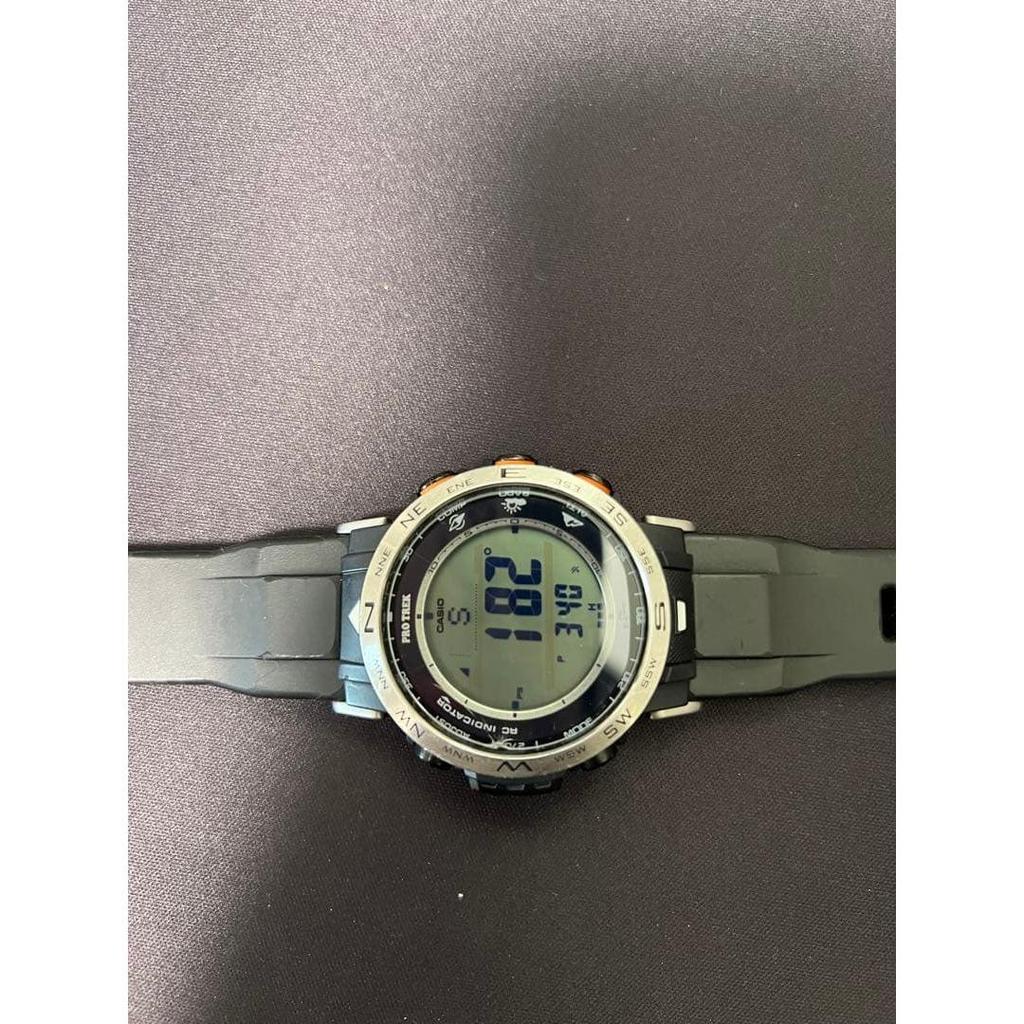 Б/у [С коробкой] CASIO PROTREK Climber Line Солнечные Радиоуправляемые
