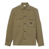 Timberland Men's Washed Heavy Twill Overshirt, Leaf Green, XL, TB0A42K5A581