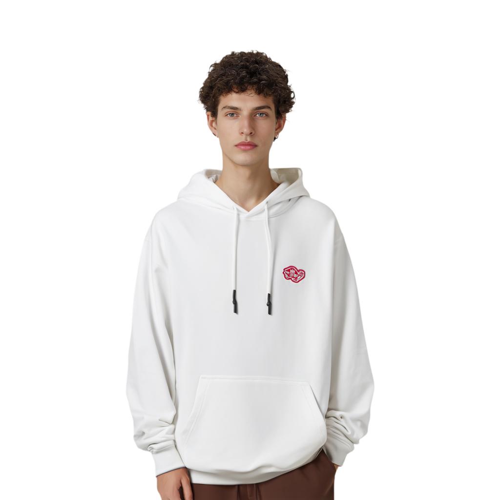 Vans Повседневная спортивная толстовка с капюшоном с принтом черепахи, мужская толстовка с капюшоном, белая VN0A4UTYWHT