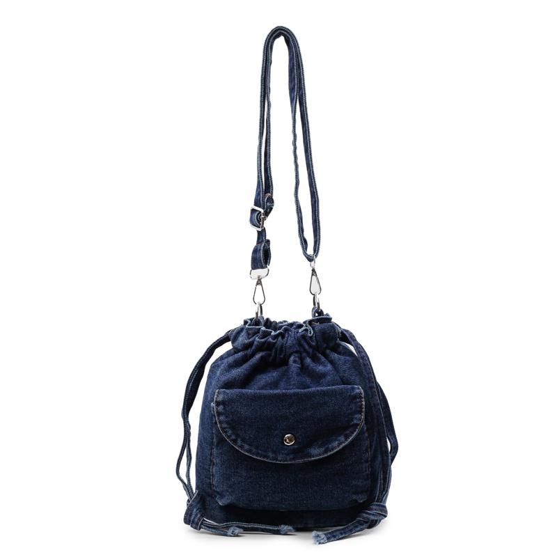 Женская сумка через плечо из денима большой емкости, сумка для путешественников на плечо