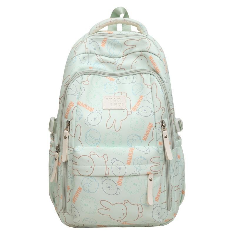 Школьная сумка женская мультяшный принт дорожный рюкзак большой емкости рюкзак для студентов