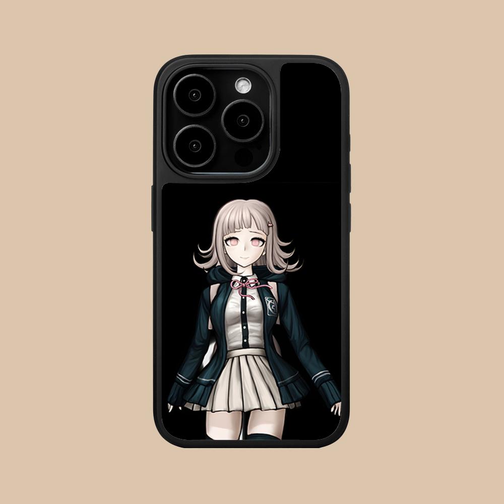 Чехол для телефона Danganronpa Чиаки Нанами для iPhone 17 16 15 14 13 12 11 Air Pro Max Plus Матовая поверхность