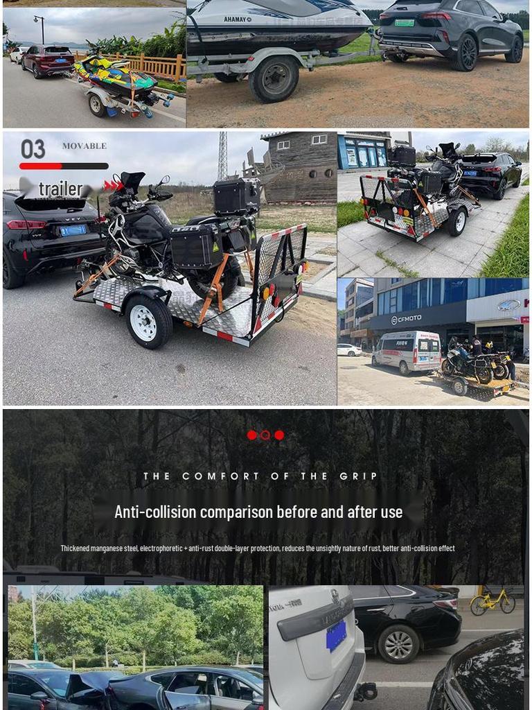 Ideal MEGA Tow Hitch - Square Hole Tow Bar Rear Bumper Towing Hook