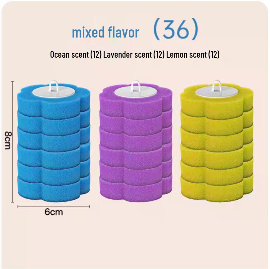 Стерилизованный Одноразовый Набор Туалетных Щёток Без Дрели для Уборки Ванной Комнаты без Углов