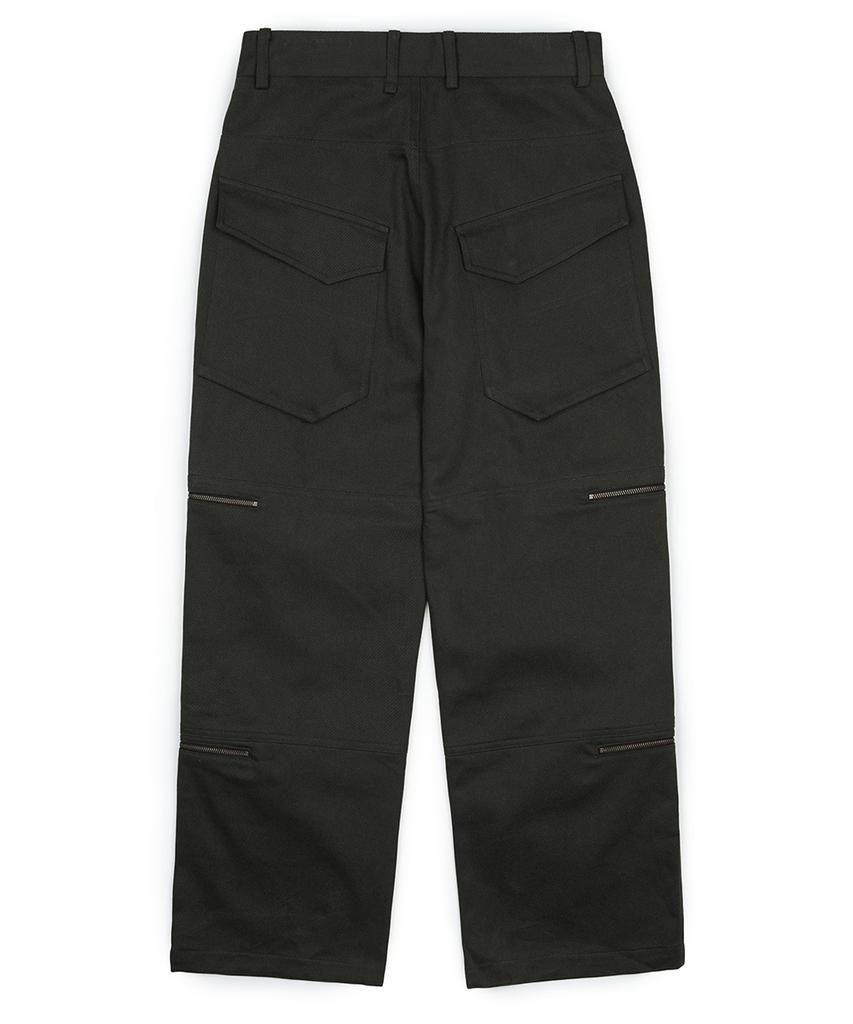 YIYAE Labor Zipper Pants Charcoal