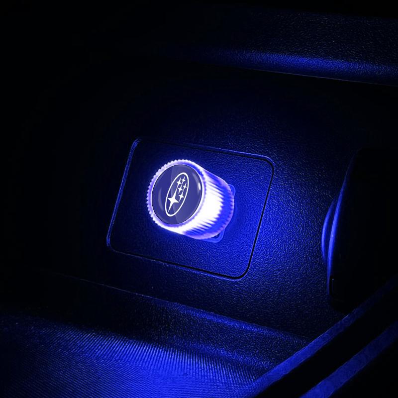 Новый Автомобильный Мини USB LED Подсветка Салона Декоративная Атмосферная Лампа Для Subaru Impreza Legacy WRX STI BRZ Forester Ascent Levorg XV