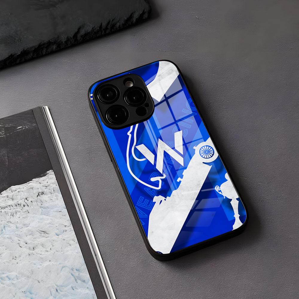 Чехол для телефона W-Williams Racing для IPhone 17 Air 16 E Pro Max 15 14 13 Mini 12 Pro 11 Max Plus Черная стеклянная крышка