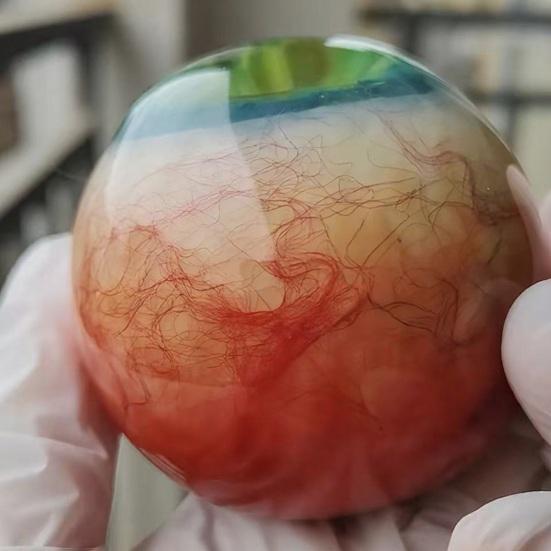 Реалистичное украшение в виде глазного яблока Ужас 3D-скульптура глаза Готическая страшная фигурка глазного яблока для дома с привидениями Фотобудки Реквизит Канун Хэллоуина Вечеринка