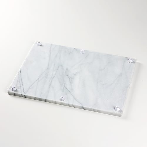 Pearl Metal Мраморная скалка, 40x30см, для приготовления лапши, хлеба, пиццы, кондитерских изделий, теста для пирогов и печенья, D-5881