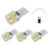 T10 LED White Explosive Light 4 Pcs Built-in Canceller LED T10 Vehicle Inspection Compatible