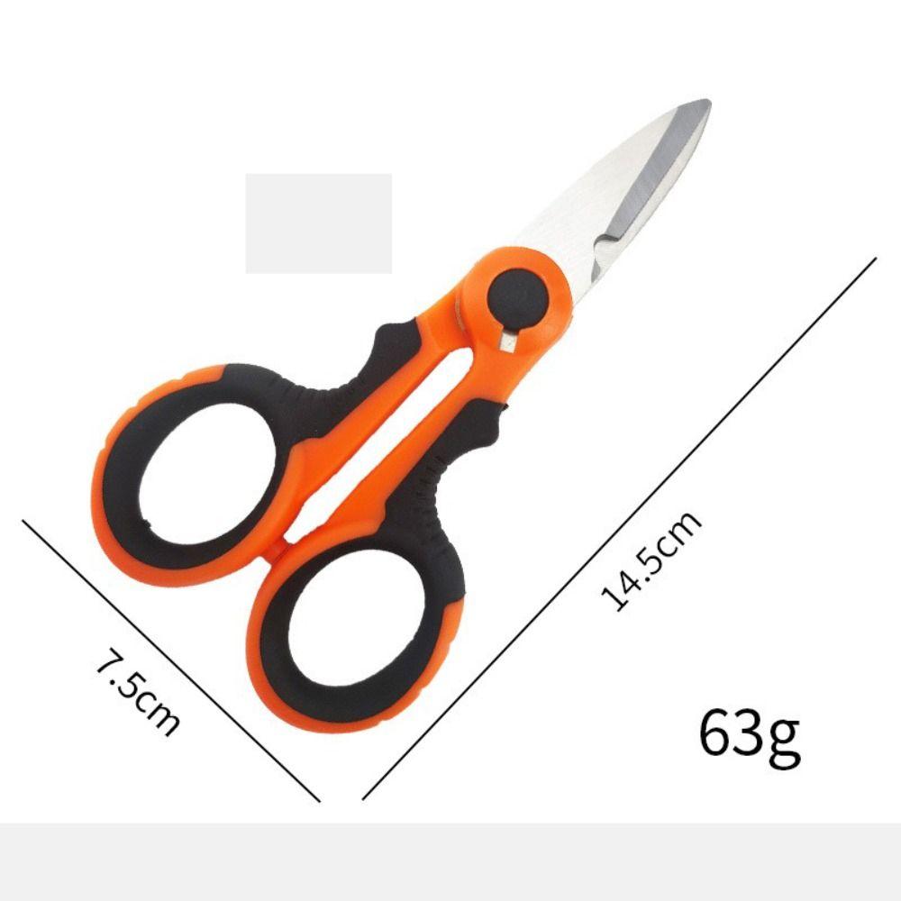 High Carbon Steel Scissors Hand Tool Electrician Scissors Fishing Scissor Fishing Tool