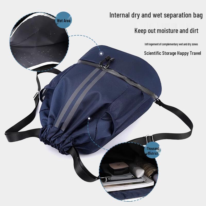 Туристический спортивный рюкзак Victoria с разделением на сухое/влажное