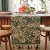 Thickened Jacquard Table Runner Vintage Table Cover Home Decoration Tablecloth  Festival