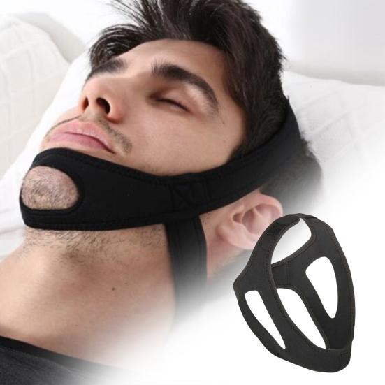 Пояс против храпа Эффективное уменьшение храпа Подбородочный ремень Дышащий ремень против храпа для мужчин и женщин