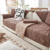 New Plush Sofa Cushion Winter Plush Sofa Cushion Pastoral Style Non-slip Sofa Towel Back Towel Sofa Cover
