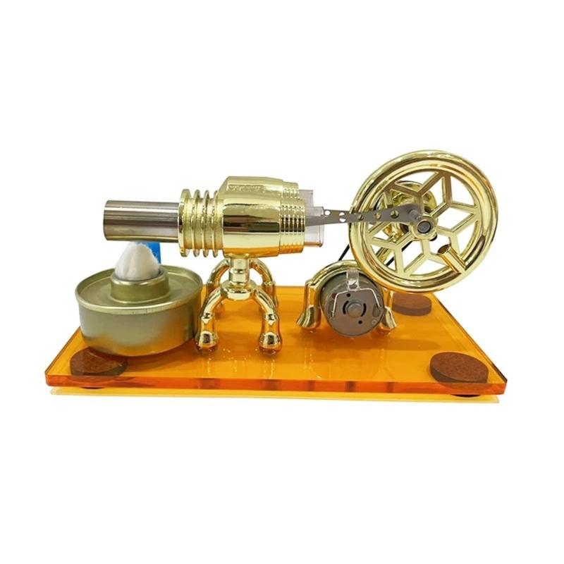 Научная модель парового двигателя Стирлинга. Топливо не требуется. Демонстрирует тепловую механику. Для учеников и учителей.