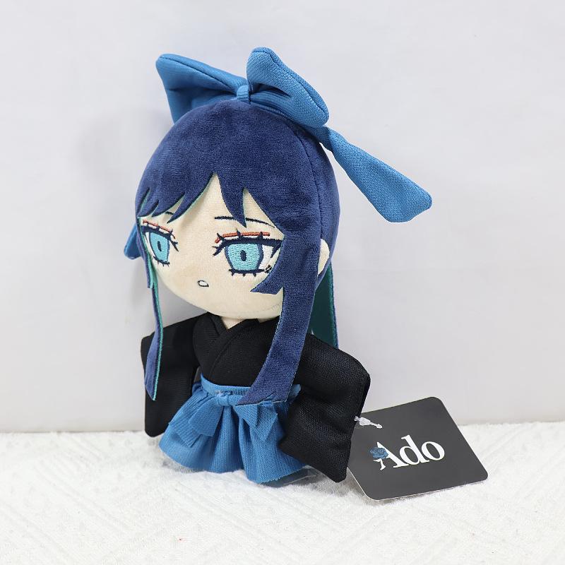 16 см Новая плюшевая игрушка Ado Hibana Мерч Ado Плюшевая певица Товары для певицы Ado Аксессуары Ado Плюшевые игрушки Кукла Певица Ado Мягкая игрушка Подарок