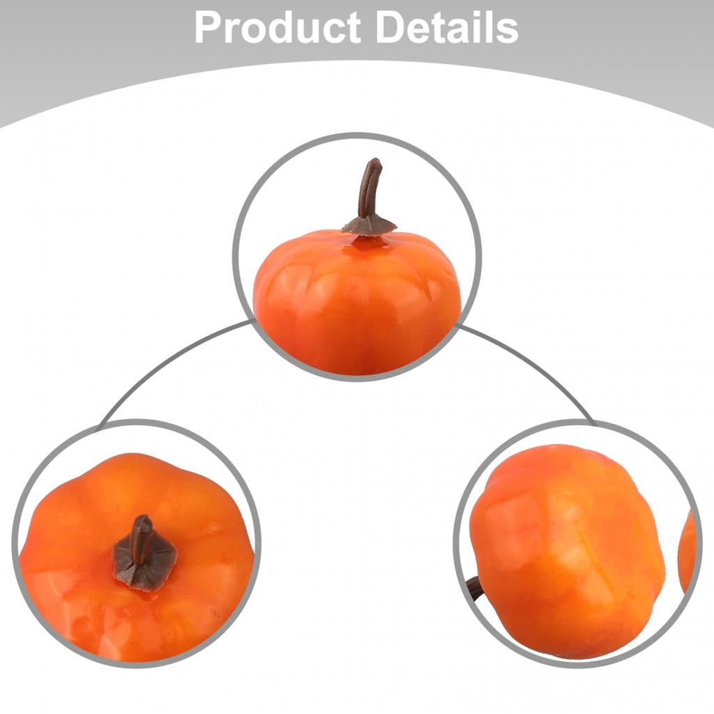 Ремесло Искусственная Мини Тыква Сделай Сам Фермерский Дом Урожай