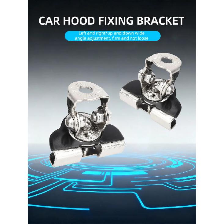 Car Hood LED Work Light Bar Mounting Bracket Clamp External Fixed Lamp Holder Universal For Off-Road 4x4 Vehicle Modified Access