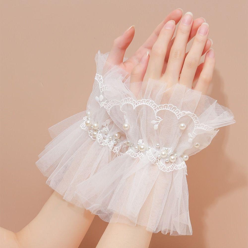Victorian Detachable Sleeves Cuffs Detachable Fake Sleeves Cuffs Stage Performance
