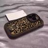 Премиальный леопардовый принт для чехла на мобильный телефон Apple 16 Promax, painted for iPhone 15 Pro, Puff 14, Silicone 13/11