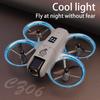 CZ06 Mini RC Quadcopter Drone - 480P HD Dual Camera, Obstacle Avoidance, Optical Flow, Cool Lights - Perfect Toy Gift for Kids