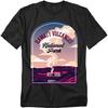 Popfunk Футболка унисекс для взрослых Национальный парк вулканов Гавайев Иллюстрированный пейзаж