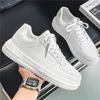 Skateboard Men's Sneakers Apring and Autumn Outdoor Shoes for Men Soft and Comfortable Non-Slip Loafers White Shoes Fashion New
