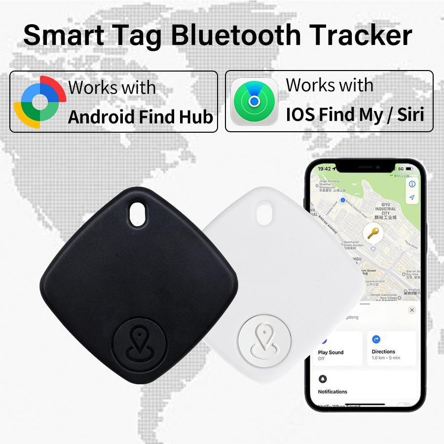 GPS-трекер Smart Tag Bluetooth Поиск ключей от потери для iOS Android Альтернатива Find My AirTag Домашние животные Багаж Автомобили Глобальный локатор