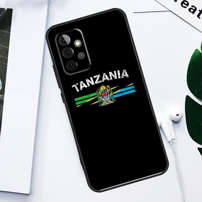Tanzania Flag For Samsung Galaxy A13 A53 A33 A54 A34 A14 A55 A35 A15 A05 A06 A16 A22 A32 A52 Phone Case
