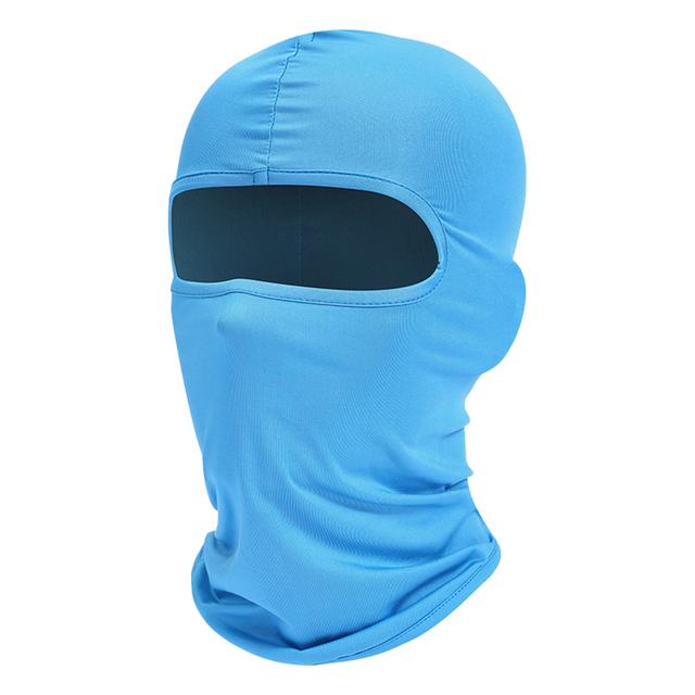 Male's Cycling Cap Balaclava Full Face Ski Mask Hiking Camping Hunting Tactical Military Cap Bike Hats Neck Gaiter High Quality Practical Daily Use